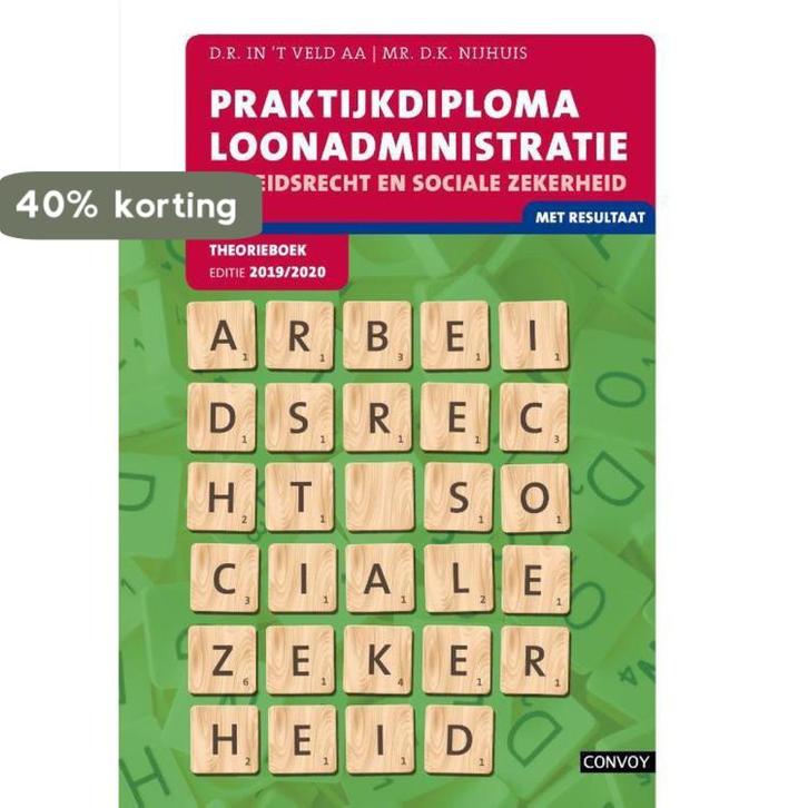Praktijkdiploma loonadministratie Theorieboek 2019-2020, Boeken, Wetenschap, Gelezen, Verzenden