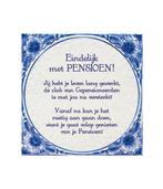 Delfts Blauw Tegel Pensioen 14,5cm, Verzenden, Nieuw
