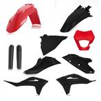 Cycra ( full kit ) plastic kit Zwart / Rood Gas Gas EC 250/3, Verzenden, Nieuw