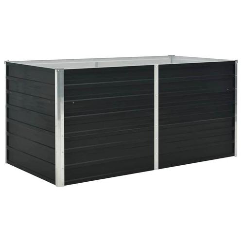 Plantenbak Verhoogd 160cm Antraciet - Retourdeal! 41% Kor..., Tuin en Terras, Bloembakken en Plantenbakken, 60 cm of meer, 100 cm of meer