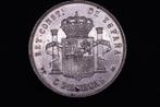 Spanje. Alfonso XIII. 5 Pesetas 1890 *18-90 MPM (Zonder