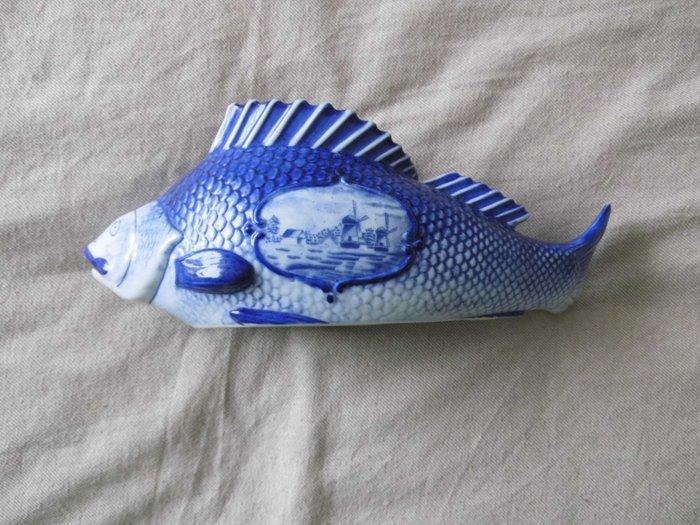 Tafelmiddenstuk - Delftse vis - Keramiek, Antiek en Kunst, Antiek | Glas en Kristal