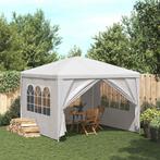 vidaXL Partytent 3x3 m wit, Tuin en Terras, Partytenten, Verzenden, Nieuw, Partytent