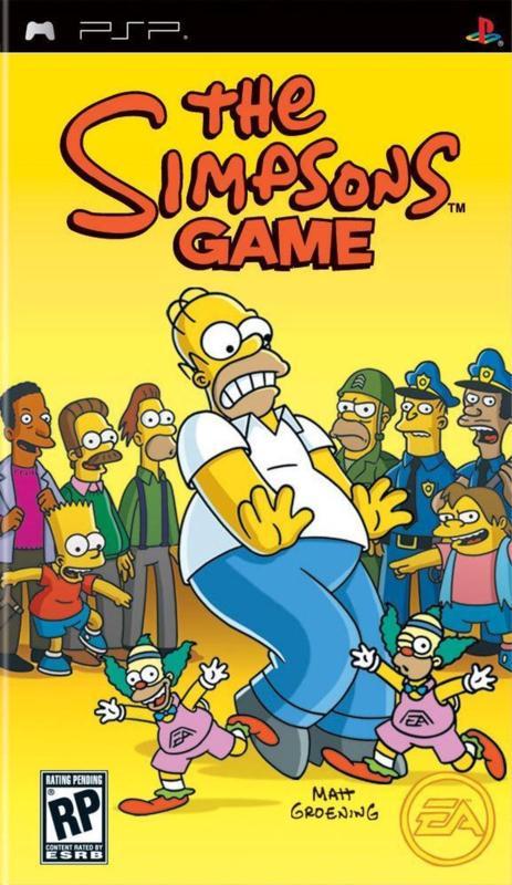The Simpsons Game (Losse CD) (PSP Games) (Koopjeshoek), Spelcomputers en Games, Games | Sony PlayStation Portable, Zo goed als nieuw