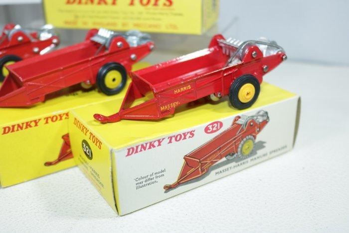 Corgi Toys 1:43 - Model landbouwmachine (4) - Corgi Toys 3 x, Hobby en Vrije tijd, Modelauto's | 1:5 tot 1:12