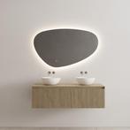 Onderkast Gliss Design Timotheus 140 CM Incl Topplaat Ash, Ophalen of Verzenden, Nieuw, Bad