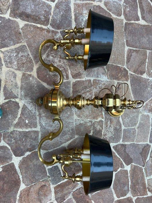 Lamp Art - Plafondlamp - Messing, Antiek en Kunst, Curiosa en Brocante