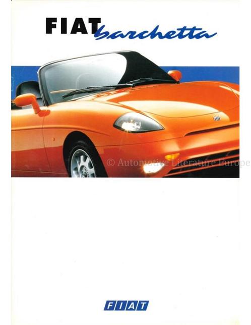 1995 FIAT BARCHETTA BROCHURE DUITS, Boeken, Auto's | Folders en Tijdschriften