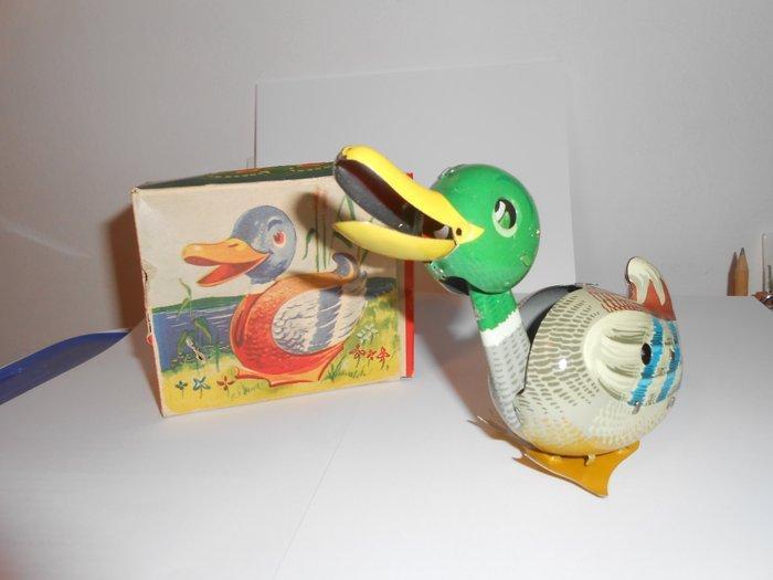 Köhler - Duck, Verpakt - Opwindbaar blikken speelgoed -, Antiek en Kunst, Antiek | Speelgoed