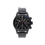 Fortis B-42 Black Edition Chronograph 656.18.141; Autom..., Overige merken, Leer, Polshorloge, Ophalen of Verzenden