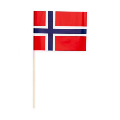 Noorwegen Vlag 10st, Hobby en Vrije tijd, Feestartikelen, Nieuw, Verzenden