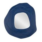 WANDSPIEGEL DALIA BLAUW CM 90X4X97, Huis en Inrichting, Woonaccessoires | Spiegels, Ophalen of Verzenden, Nieuw