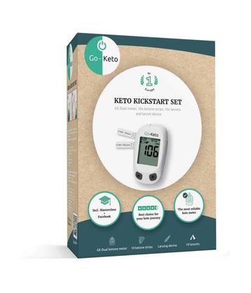 Go-Keto Ketonen Glucose Meter Kickstart beschikbaar voor biedingen