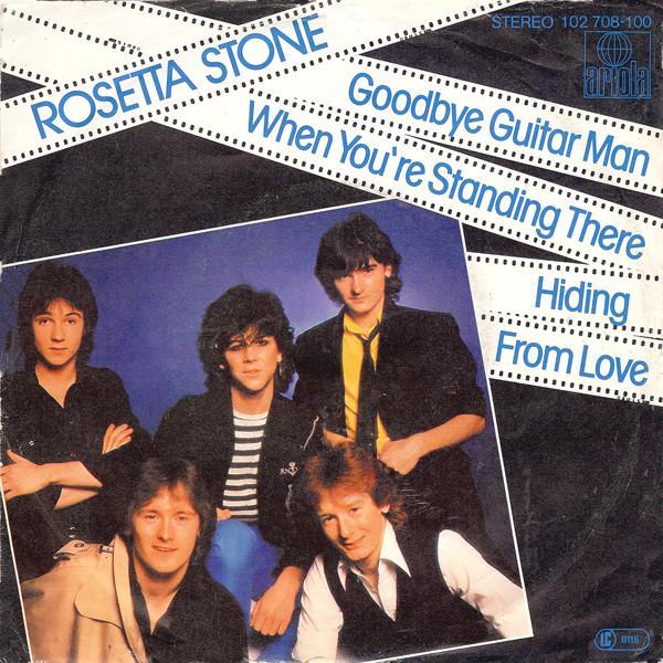 Single vinyl / 7 inch - Rosetta Stone  - Goodbye Guitar M..., Cd's en Dvd's, Vinyl Singles, Zo goed als nieuw, 7 inch, Rock en Metal
