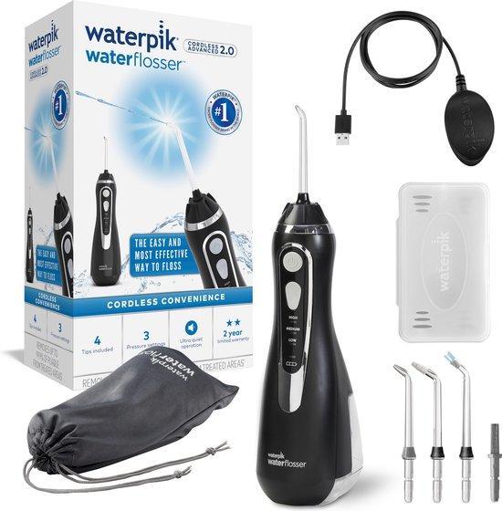 Waterpik Waterflosser Draadloos Advanced WP-582EU Black, Sieraden, Tassen en Uiterlijk, Uiterlijk | Mondverzorging, Verzenden