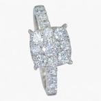Zonder Minimumprijs - Ring - 14 karaat Witgoud, HRD, Sieraden, Tassen en Uiterlijk, Ringen, Nieuw