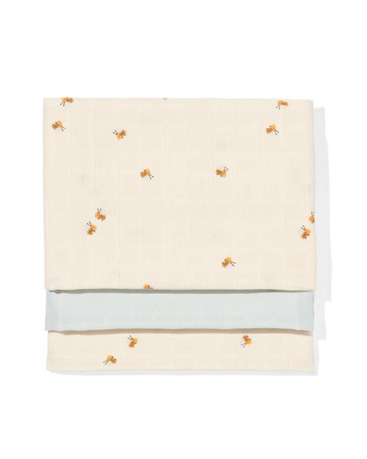 HEMA Hydrofieldoeken 60x60 - 3 stuks, Huis en Inrichting, Schoonmaakartikelen, Verzenden