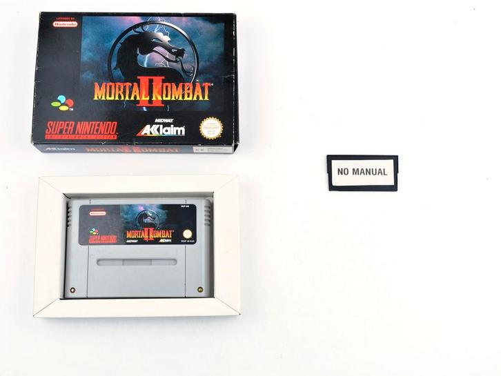 Mortal Kombat 2 [Super Nintendo], Spelcomputers en Games, Games | Nintendo Super NES, Zo goed als nieuw, Ophalen of Verzenden