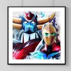 SKE - Goldorak&Actarus Watercolor