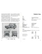 1961 DKW AUTO UNION GELÄNDEWAGENR INSTRUCTIEBOEKJE DUITS, Auto diversen, Handleidingen en Instructieboekjes