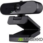 Trust TW-200 webcam 1920 x 1080 Pixels USB Zwart, Computers en Software, Webcams, Verzenden, Nieuw, Trust