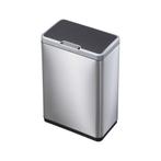 EKO Mirage Sensor Bin 45 ltr - Mat RVS/Zwart, Huis en Inrichting, Woonaccessoires | Prullenbakken, Verzenden, Nieuw