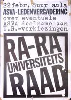 Ledenvergadering van de ASVA over verkiezingen op poster, Verzamelen, Verzenden, Nieuw, Overige onderwerpen, Met lijst