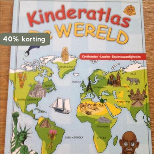 Kinderatlas De wereld 9783896009760 unknown, Boeken, Overige Boeken, Gelezen, Verzenden