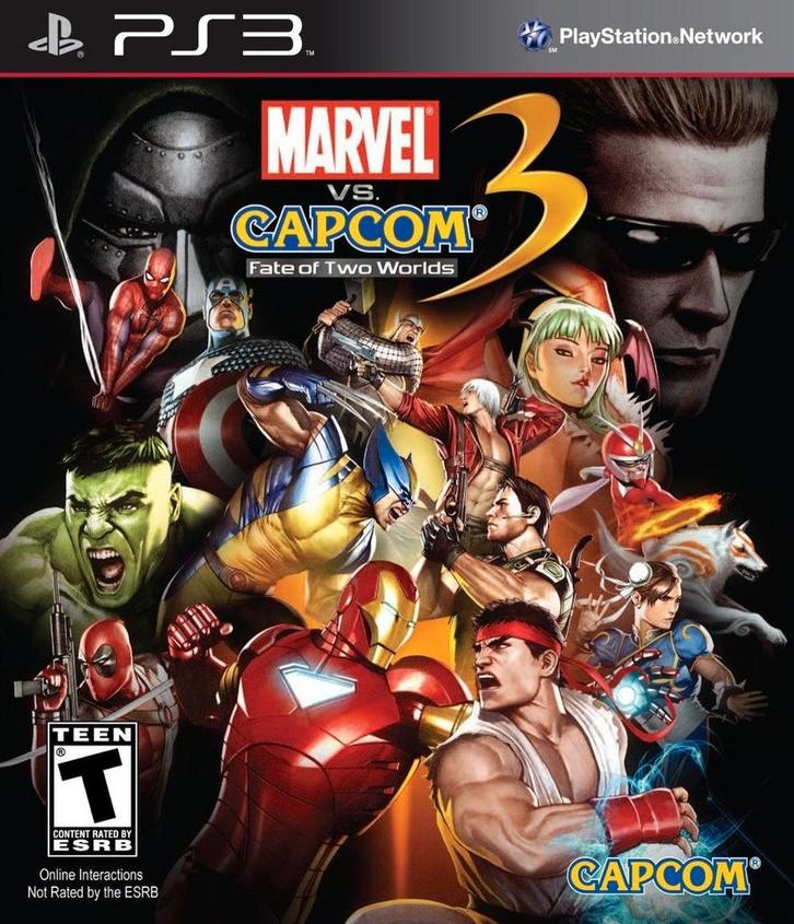 Playstation 3 Marvel vs. Capcom 3: Fate of Two Worlds, Spelcomputers en Games, Games | Sony PlayStation 3, Zo goed als nieuw, Verzenden