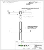 Lampenrek / wielkroon 4 voudig buis 60mm  t.b.v. montage sch, Verzenden