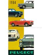1964 PEUGEOT PROGRAMMA BROCHURE NEDERLANDS, Boeken, Auto's | Folders en Tijdschriften, Nieuw, Peugeot, Author