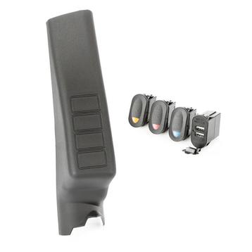Rugged Ridge A-Pillar Pod Kit 3 Switch USB 11-18 JK/JKU - beschikbaar voor biedingen