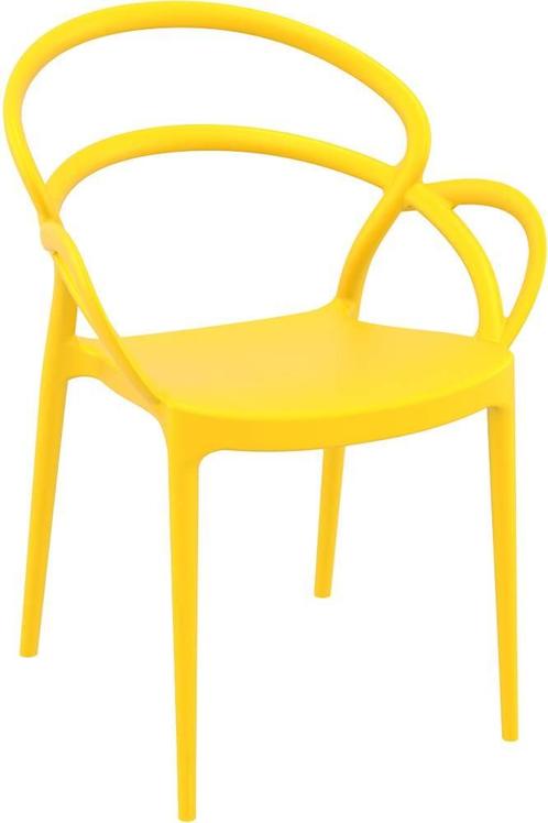 Tuinstoel - Mila - Geel - Siesta Exclusive, Tuin en Terras, Tuinstoelen, Verzenden