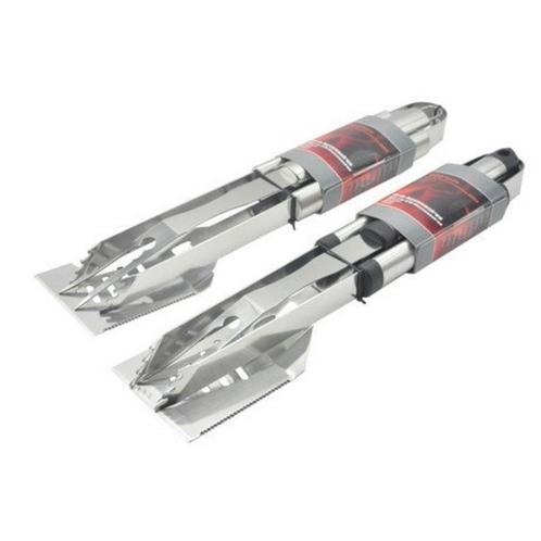 Lifetime RVS Barbecue- en Frituurtangen Set - 3 Stuks - D..., Tuin en Terras, Barbecue-accessoires, Nieuw, Ophalen of Verzenden