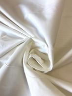 Prestigieus wit percalle met dubbele hoogte. - Textiel - 450, Antiek en Kunst, Antiek | Kleden en Textiel