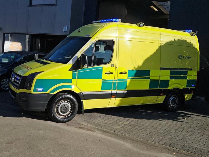 Veiling: Ambulance Volkswagen Crafter 2.0 TDI Diesel 2014 (M, Auto's, Bestelauto's, Handgeschakeld, Diesel, Overige kleuren, Gebruikt