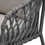 Showroommodel Monte Rosa 2-zits loungebank naturel bruin, Tuin en Terras, Tuinsets en Loungesets, Ophalen of Verzenden, Nieuw