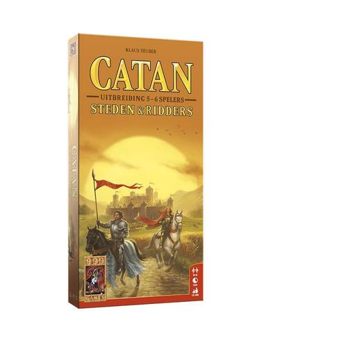 Bordspel: Catan - Steden &amp;Ridders 5/6 spelers uitbreiding, Hobby en Vrije tijd, Gezelschapsspellen | Bordspellen, Vijf spelers of meer