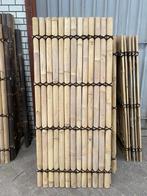 Outlet - Bamboe schutting halfrond - 90 x 200 cm - Naturel -, Tuin en Terras, Verzenden, Nieuw