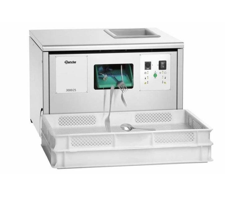 RVS Bestekpoleermachine | Geïntegreerde UV-lamp | Program.., Zakelijke goederen, Horeca | Overige, Verzenden