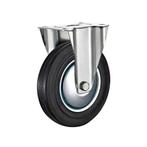 Tarsus Bokwiel 200 mm - Slijtvast Rubber - Draagvermogen..., Doe-het-zelf en Verbouw, Zwenkwielen, Ophalen of Verzenden, Nieuw
