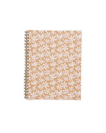HEMA Collegeblok 10-in-1 A4 bloemen van €3.99 voor €2.5 sale beschikbaar voor biedingen