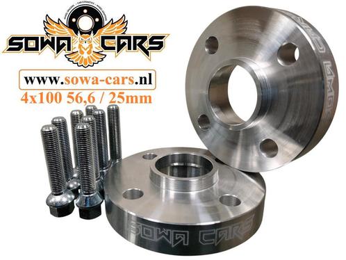 Heb je spacers nodig ? OPEL CORSA 4x100 56.6 25mm, Auto diversen, Tuning en Styling, Ophalen of Verzenden