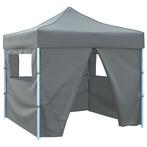 vidaXL Vouwtent pop-up met 4 zijwanden 3x3 m antraciet, Verzenden, Nieuw