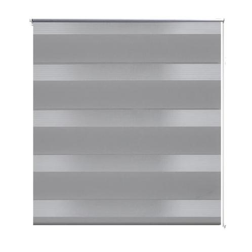 vidaXL Duo rolgordijn 120 x 175 cm grijs, Huis en Inrichting, Stoffering | Gordijnen en Lamellen, Grijs, Nieuw, Verzenden