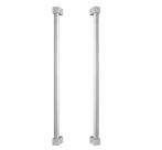 Set deurgrepen BOBBY EK500 PA 500 mm Mat RVS, Doe-het-zelf en Verbouw, Ophalen of Verzenden, Nieuw