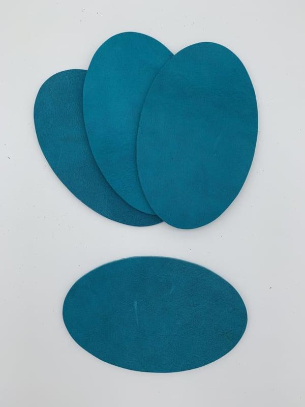 Lederen onderzetter ovaal / onderzetter leer in 19 kleuren, Auto-onderdelen, Overige Auto-onderdelen, Nieuw, Ophalen of Verzenden