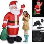 Opblaasbare Kerstman 195 cm hoog met verlichting (Interieur), Diversen, Verzenden, Nieuw