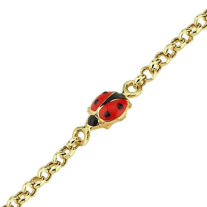 Handmade - Armband - 14 karaat Geel goud - Drie, Sieraden, Tassen en Uiterlijk, Armbanden