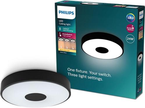Philips Coiner plafondlamp - SceneSwitch lichttechnologie -, Huis en Inrichting, Woonaccessoires | Overige, Zo goed als nieuw